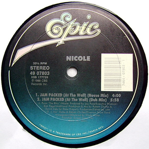 Nicole - Jam Packed (At The Wall) | Epic (49 07803) - 4