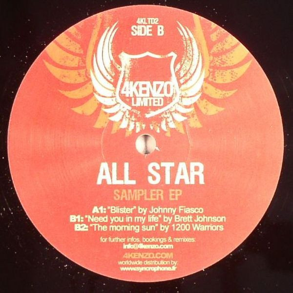 Various - All Star Sampler EP | 4Kenzo Limited (4KLTD2) - 2
