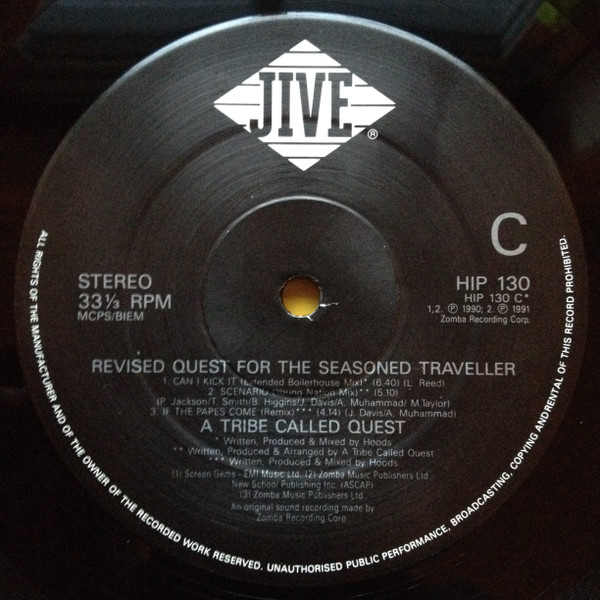 A Tribe Called Quest - Revised Quest For The Seasoned Traveller | Jive (HIP 130) - 5