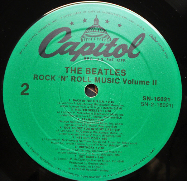 Rock 'N' Roll Music, Volume 2