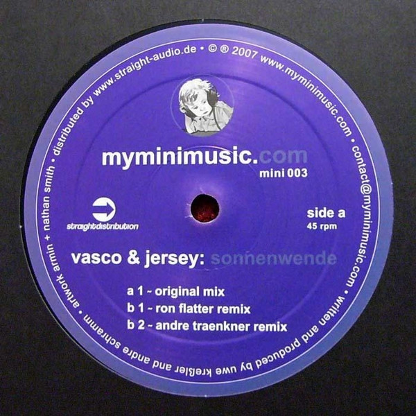 Vasco & Jersey - Sonnenwende | My Mini Music (mini 003) - main Vasco & Jersey - Sonnenwende | My Mini Music (mini 003) - main