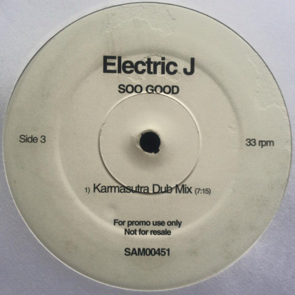 Electric J - Soo Good | WEA (SAM00451) - 3