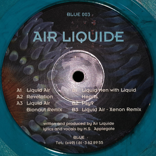 Air Liquide - Liquide Air E.P. | Blue (BLUE 003) - 2