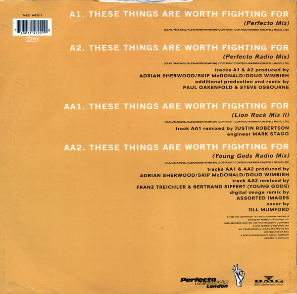 Gary Clail On-U Sound System - These Things Are Worth Fighting For | Perfecto (74321 14722 1) - 2