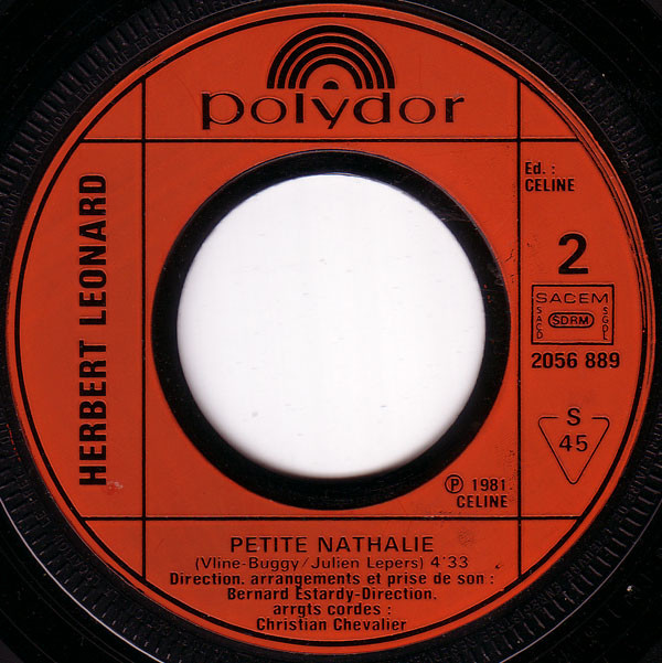 Herbert Léonard - Pour Le Plaisir | Polydor (2056 889) - 4