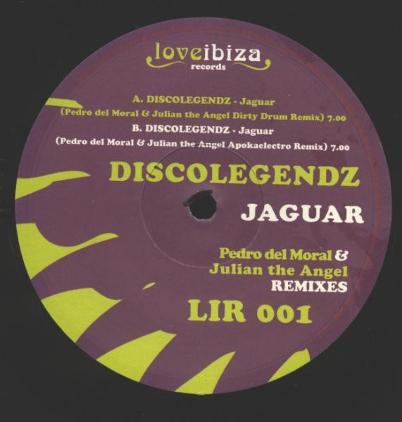 Discolegendz - Jaguar | Love Ibiza Records (LIR 001) - 3 Discolegendz - Jaguar | Love Ibiza Records (LIR 001) - 3