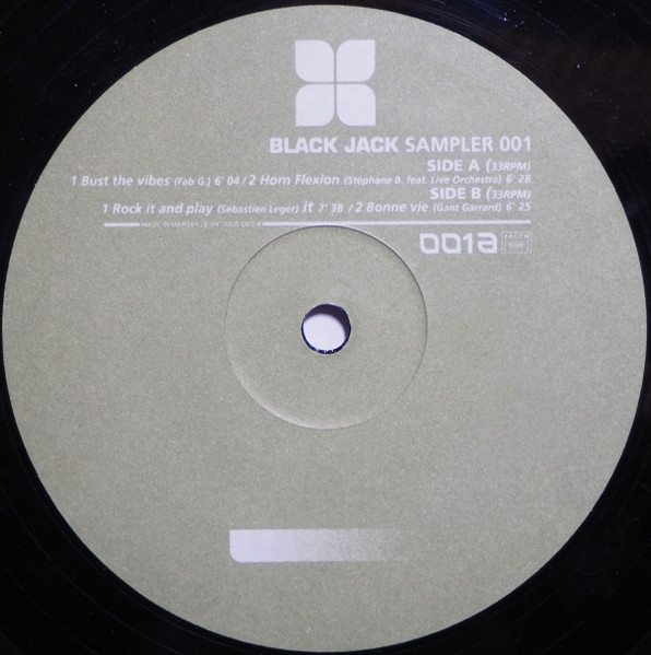 Various - Black Jack Sampler 001 | Black Jack (BLACKJACK SAMP 001) - main