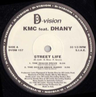 KMC Featuring Dhany - Street Life | D:vision Records (DVDM 157) - 2 KMC Featuring Dhany - Street Life | D:vision Records (DVDM 157) - 2