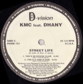 KMC Featuring Dhany - Street Life | D:vision Records (DVDM 157) - 4 KMC Featuring Dhany - Street Life | D:vision Records (DVDM 157) - 4