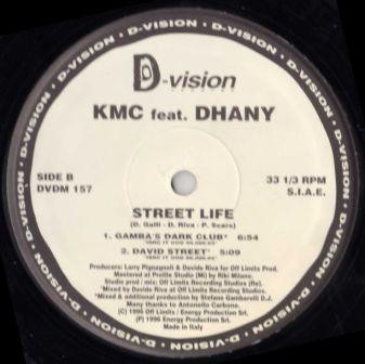 KMC Featuring Dhany - Street Life | D:vision Records (DVDM 157) - 3 KMC Featuring Dhany - Street Life | D:vision Records (DVDM 157) - 3