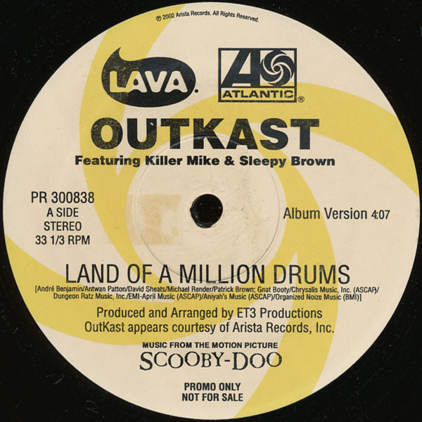 Outkast - Land Of A Million Drums | Lava (PR 300838) - main Outkast - Land Of A Million Drums | Lava (PR 300838) - main