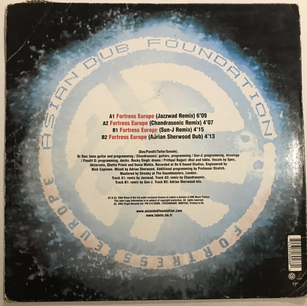 Asian Dub Foundation - Fortress Europe | Labels (7243 5 46946 6 0) - 2 Asian Dub Foundation - Fortress Europe | Labels (7243 5 46946 6 0) - 2