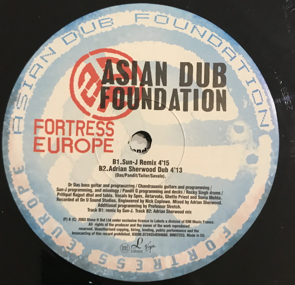 Asian Dub Foundation - Fortress Europe | Labels (7243 5 46946 6 0) - 4 Asian Dub Foundation - Fortress Europe | Labels (7243 5 46946 6 0) - 4