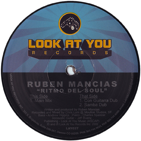 Ruben Mancias - Ritmo Del Soul | Look At You Records (LAY 037) - 2