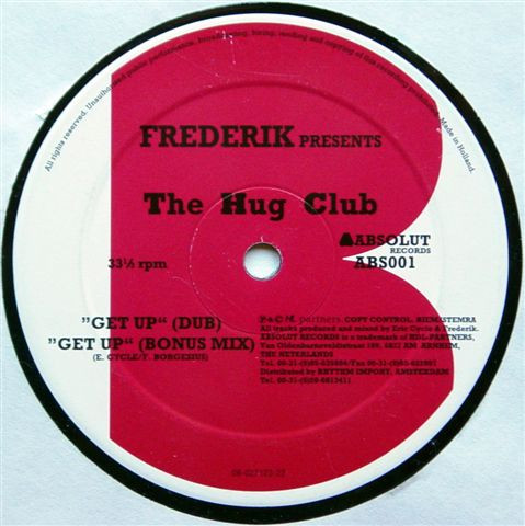 Frederik Presents The Hug Club - Get Down | Absolut Records (ABS001) - 4