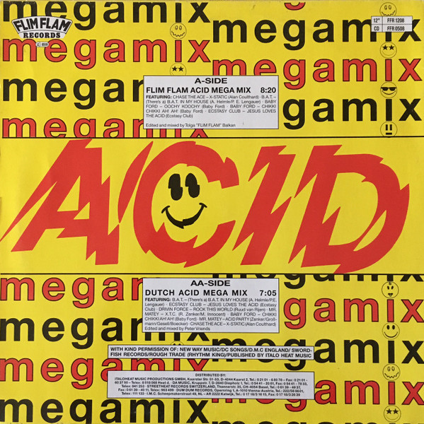 Various - Acid Megamix | Flim Flam Records (FFR 1208) - 2