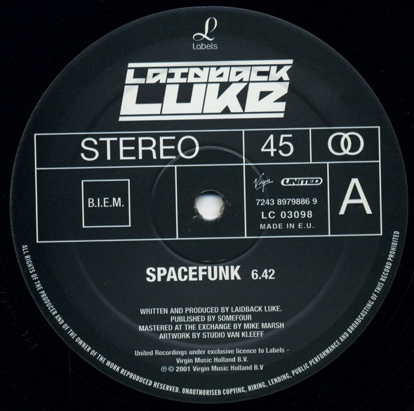 Laidback Luke - Spacefunk | Virgin (7243 8979886 9) - 2