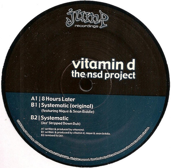 DJ Vitamin D - The NSD Project | Jump Recordings (JUMP-110) - 3