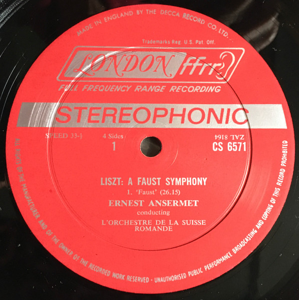 A Faust Symphony / Mephisto Waltz / Nocturnal Procession
