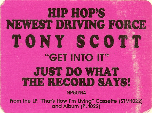 Tony Scott - Get Into It | Next Plateau Records Inc. (NP50114) - 4