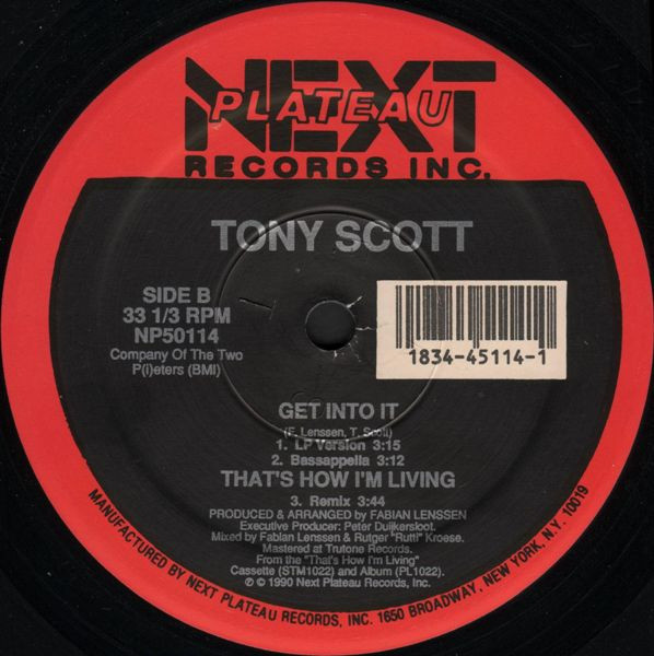 Tony Scott - Get Into It | Next Plateau Records Inc. (NP50114) - 2