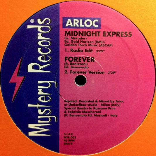 Arloc - Midnight Express | Mystery Records (MTR 002)