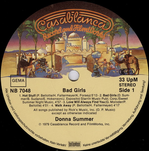 Donna Summer - Bad Girls | Casablanca (NB 7048) - 4 Donna Summer - Bad Girls | Casablanca (NB 7048) - 4
