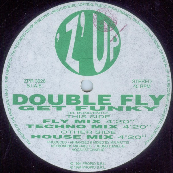 Double Fly - Get Funky | 'Z'UP (ZPR 3026) - 2