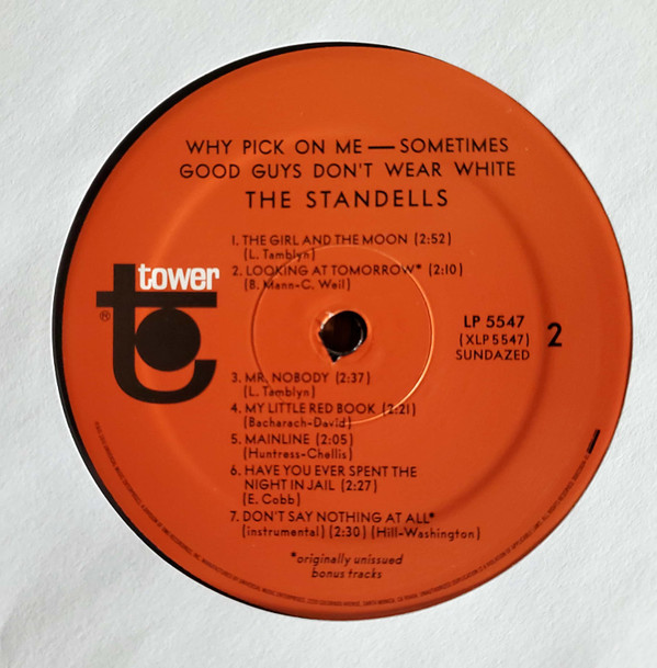 The Standells - Why Pick On Me - Sometimes Good Guys Don't Wear White | Sundazed Music (LP 5547) - 4