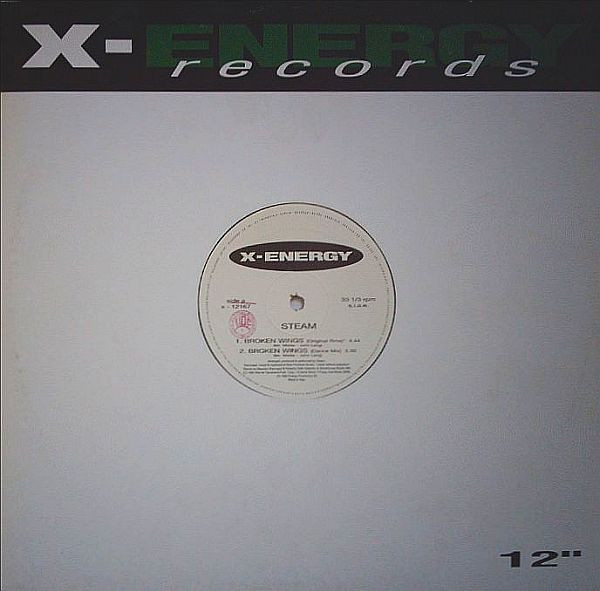 Steam - Broken Wings | X-Energy Records (X-12167) - main Steam - Broken Wings | X-Energy Records (X-12167) - main
