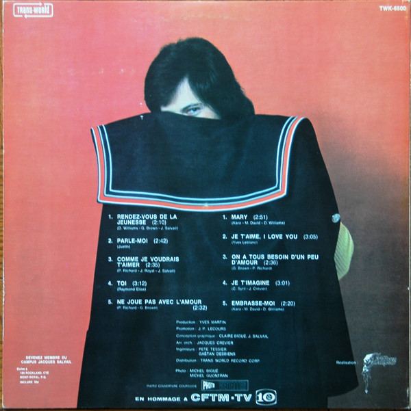 Jacques Salvail - Mary | Trans-World (TWK-6500) - 3 Jacques Salvail - Mary | Trans-World (TWK-6500) - 3