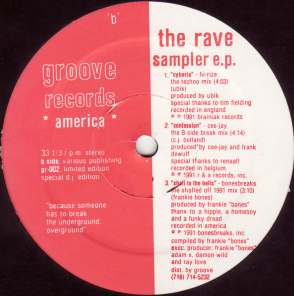 The Rave Sampler E.P. - Underground Hits Volume 1