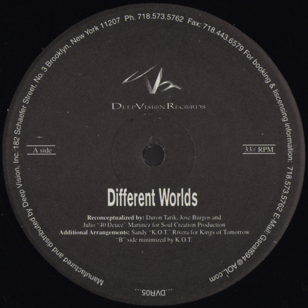 Soul Creation / Kings Of Tomorrow - Different Worlds / Minimized | Deep Vision Records (DVR05) - main Soul Creation / Kings Of Tomorrow - Different Worlds / Minimized | Deep Vision Records (DVR05) - main