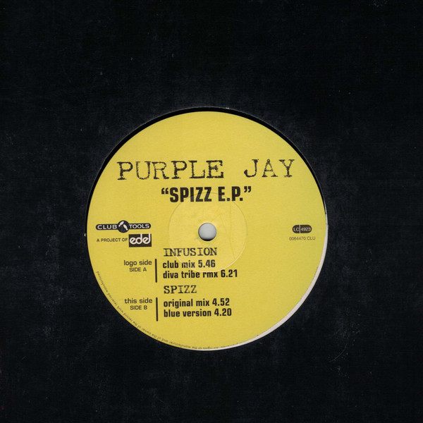 Purple Jay - Spizz E.P. | Club Tools (006447-0 CLU) - main Purple Jay - Spizz E.P. | Club Tools (006447-0 CLU) - main