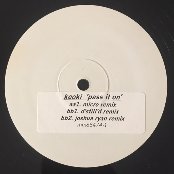 Keoki - Pass It On | Moonshine Music (MM 88474-1)