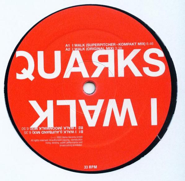 Quarks - I Walk | Home Records (HOM 001) - 4 Quarks - I Walk | Home Records (HOM 001) - 4