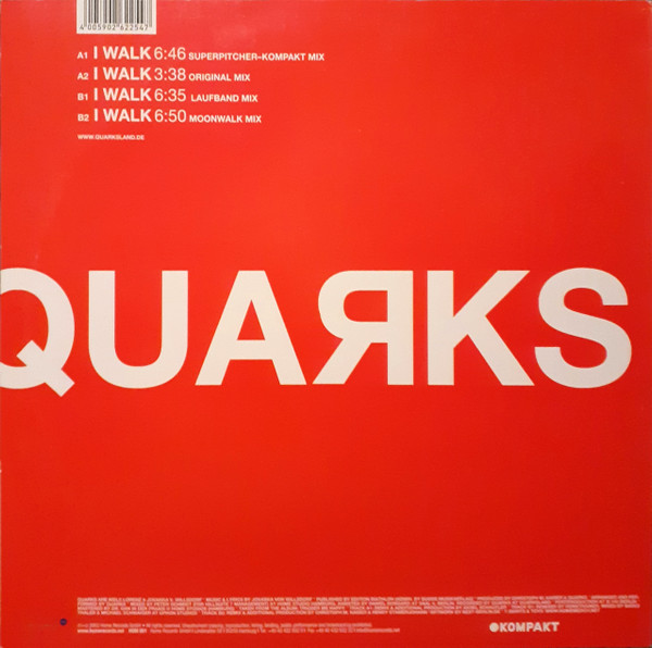 Quarks - I Walk | Home Records (HOM 001) - 2 Quarks - I Walk | Home Records (HOM 001) - 2