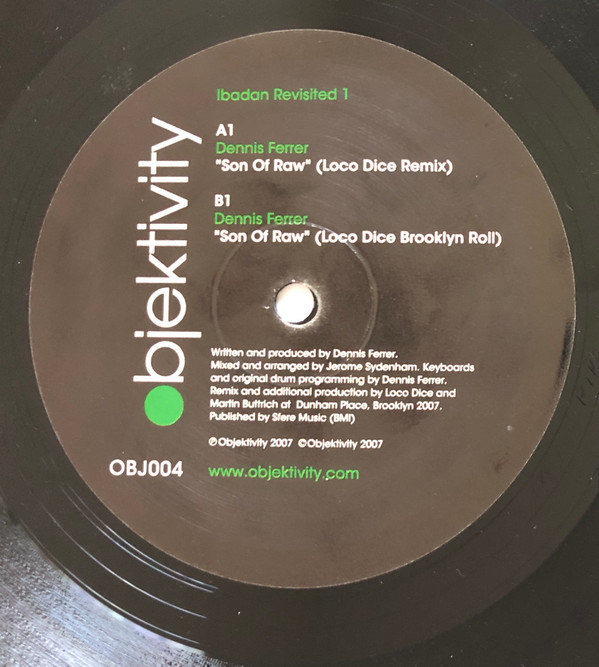 Dennis Ferrer - Ibadan Revisited 1 | Objektivity (OBJ004) - main Dennis Ferrer - Ibadan Revisited 1 | Objektivity (OBJ004) - main