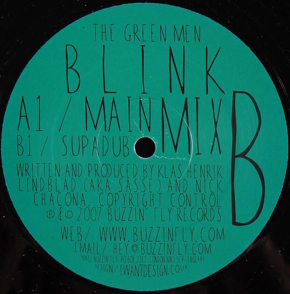The Green Men - Blink | Buzzin' Fly Records (026BUZZ) - 3 The Green Men - Blink | Buzzin' Fly Records (026BUZZ) - 3