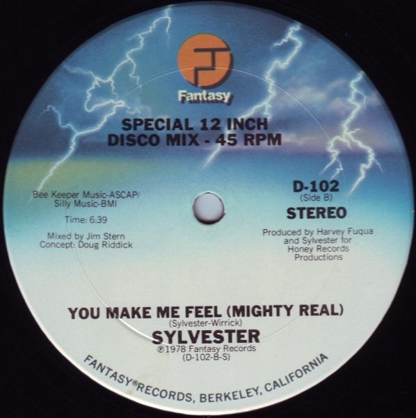Sylvester - Dance (Disco Heat) / You Make Me Feel (Mighty Real) | Fantasy (D-102) - 2 Sylvester - Dance (Disco Heat) / You Make Me Feel (Mighty Real) | Fantasy (D-102) - 2