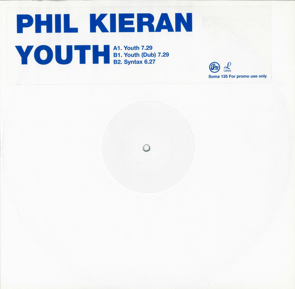 Phil Kieran - Youth | Soma Quality Recordings (SOMA 135) - main Phil Kieran - Youth | Soma Quality Recordings (SOMA 135) - main