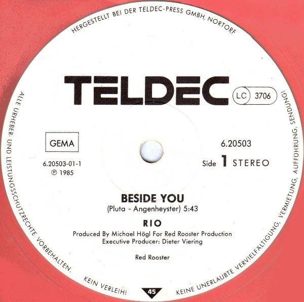 Rio - Beside You | TELDEC (6.20503) - 2
