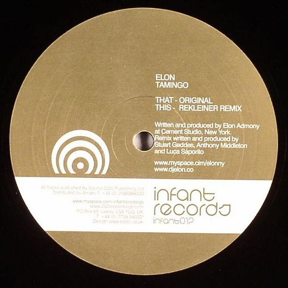 Elon - Tamingo | Infant Records (Infant 012) - main