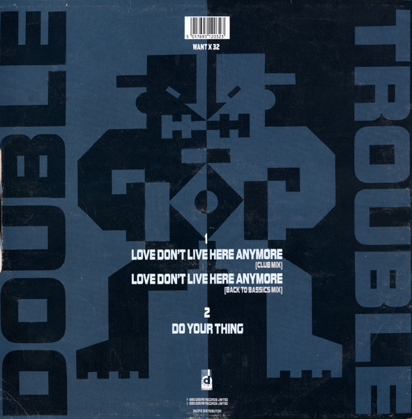 Double Trouble - Love Don't Live Here Anymore | Desire Records (WANT X 32) - 2