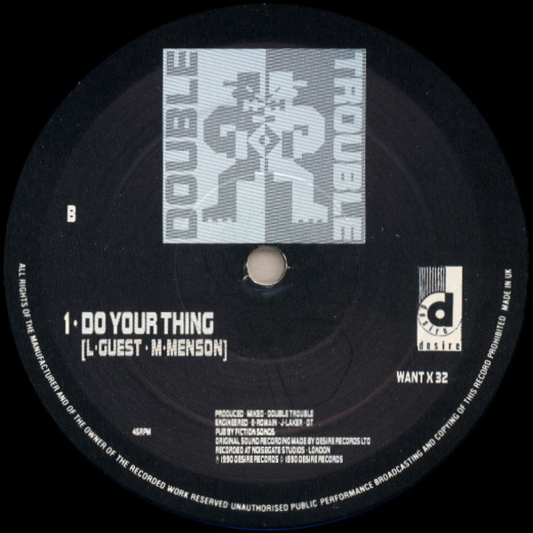 Double Trouble - Love Don't Live Here Anymore | Desire Records (WANT X 32) - 4