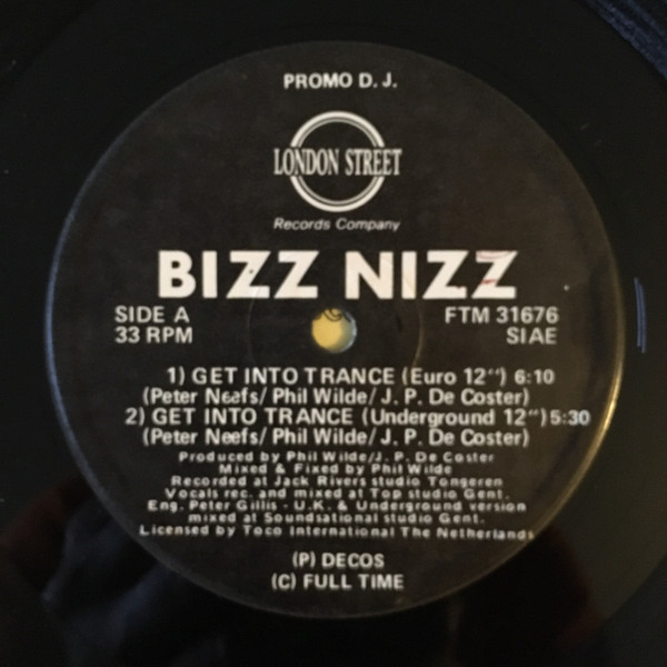 Bizz Nizz - Get Into Trance | London Street (FTM 31676) - 4 Bizz Nizz - Get Into Trance | London Street (FTM 31676) - 4