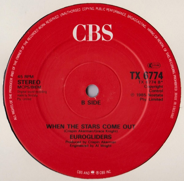 Eurogliders - The City Of Soul | CBS (TX 6774) - 4