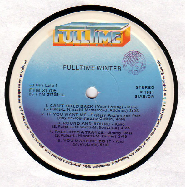 Various - Full Time Winter | Full Time Records (FTM 31705) - 3