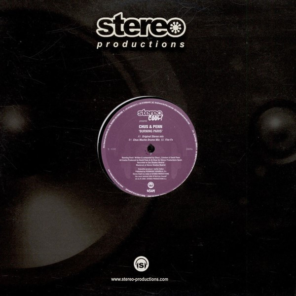 Chus & Penn - Burning Paris | Stereo Cool! (SC004)