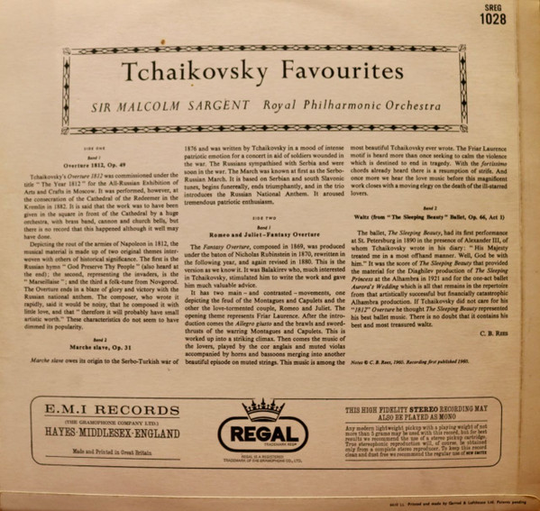 "1812" - Marche Slave - Romeo & Juliet - Sleeping Beauty Waltz